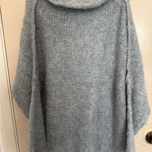 FREE PEOPLE Cozy Blue Sweater - Picture 2 of 4